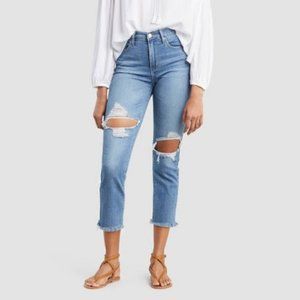 NWT Levi's® Women's 724 High-Rise Straight Cropped Jeans - Good Measure 26